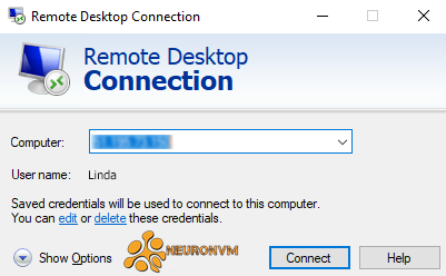 Connect to Admin RDP