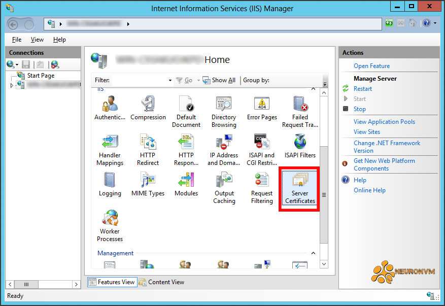 Server Certificates icon-ssl