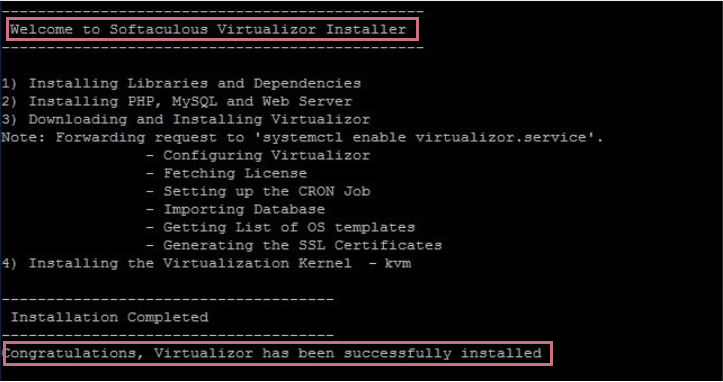 install Virtualizor on AlmaLinux