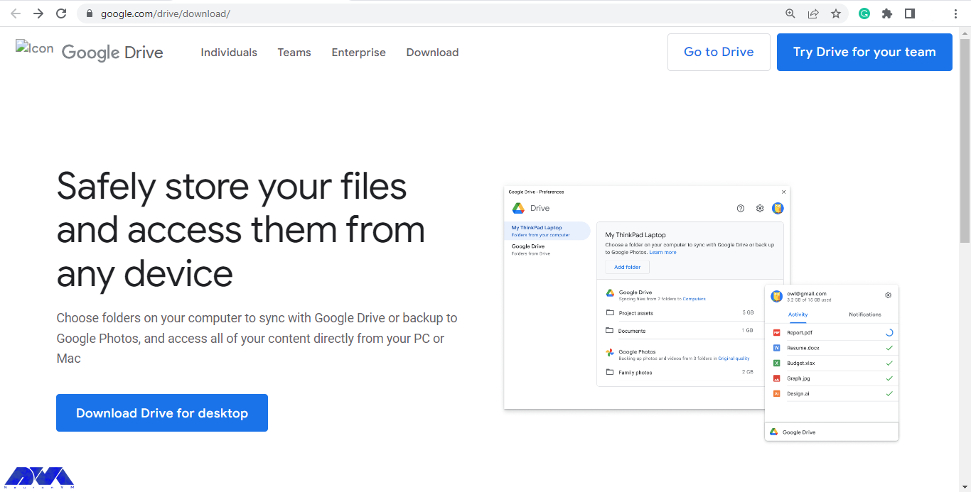 Downloading Google Drive on Desktop - Google Drive for Windows, Mac & Linux