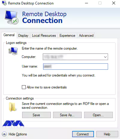 how to enter remote desktop connection