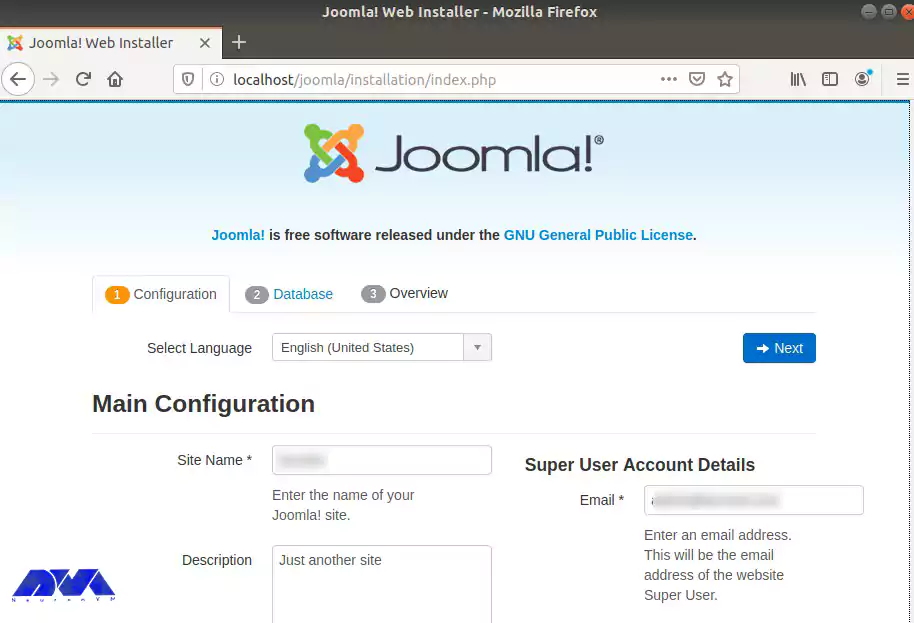 Joomla-Site-Configuration