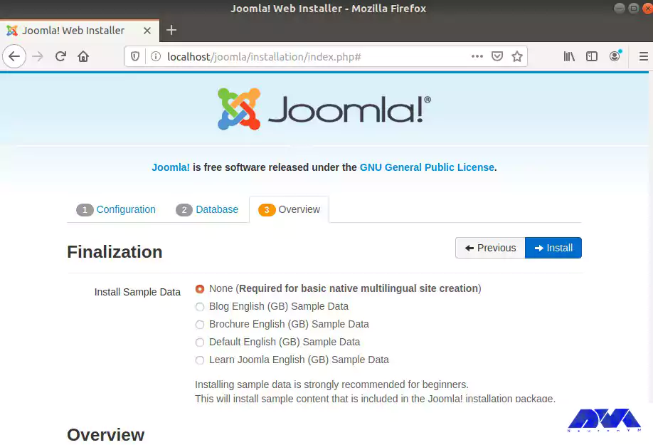 Joomla-Installation-Overview
