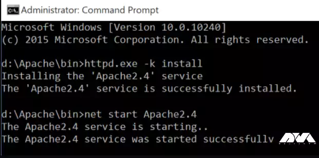 Setup and Configure Apache on Admin RDP
