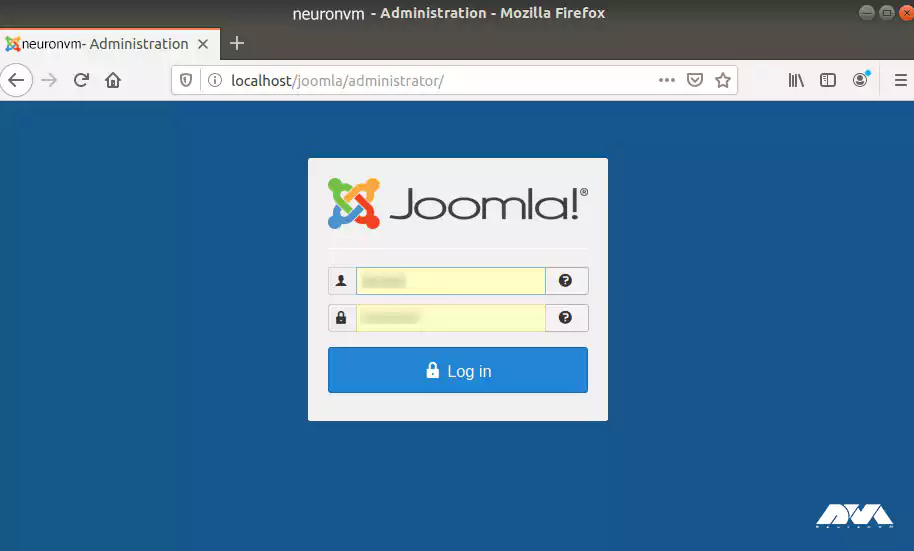 Joomla-admin-login - Install Joomla on Ubuntu 21.04