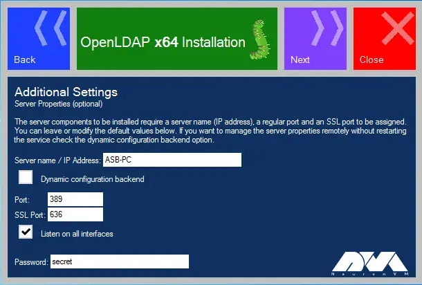 openldap_dynamic configuration backend option