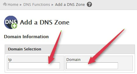 how to add a dns zone on whm