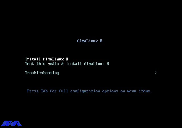 Installing AlmaLinux