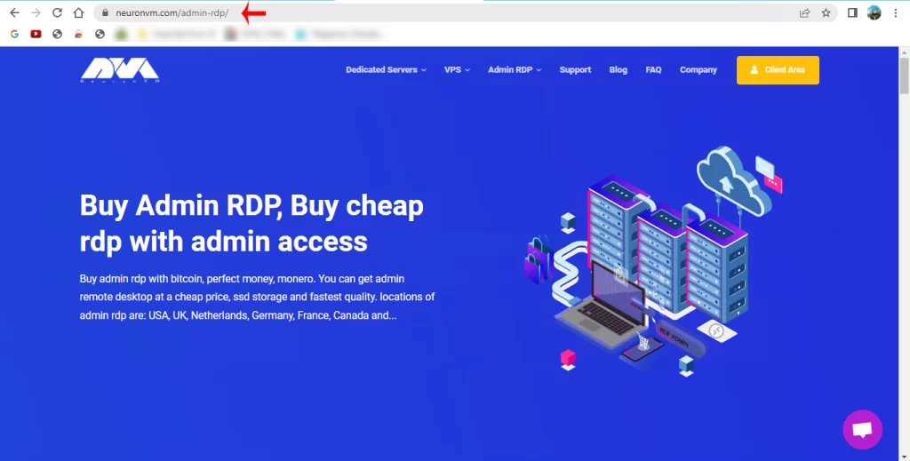 how to buy rdp server with btc