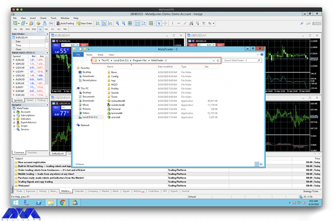step by step install metatrader on vps