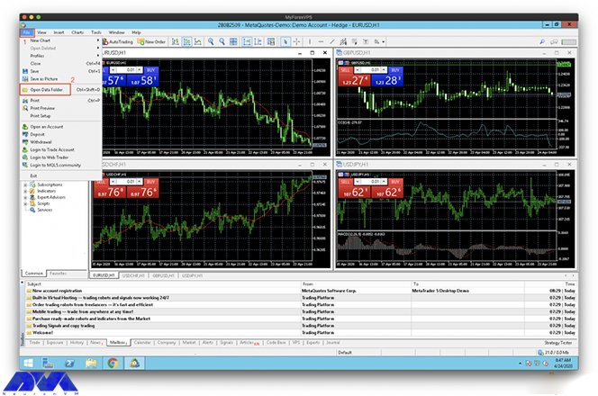 monitoring the trades using Mt4 platform - install metatrader on vps