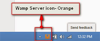 wampserver icon is not green