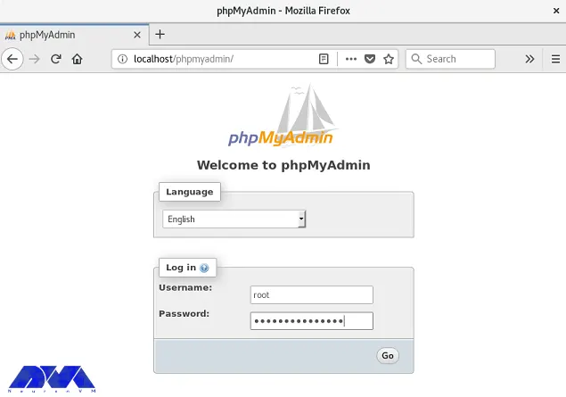 install and secure phpmyadmin on fedora
