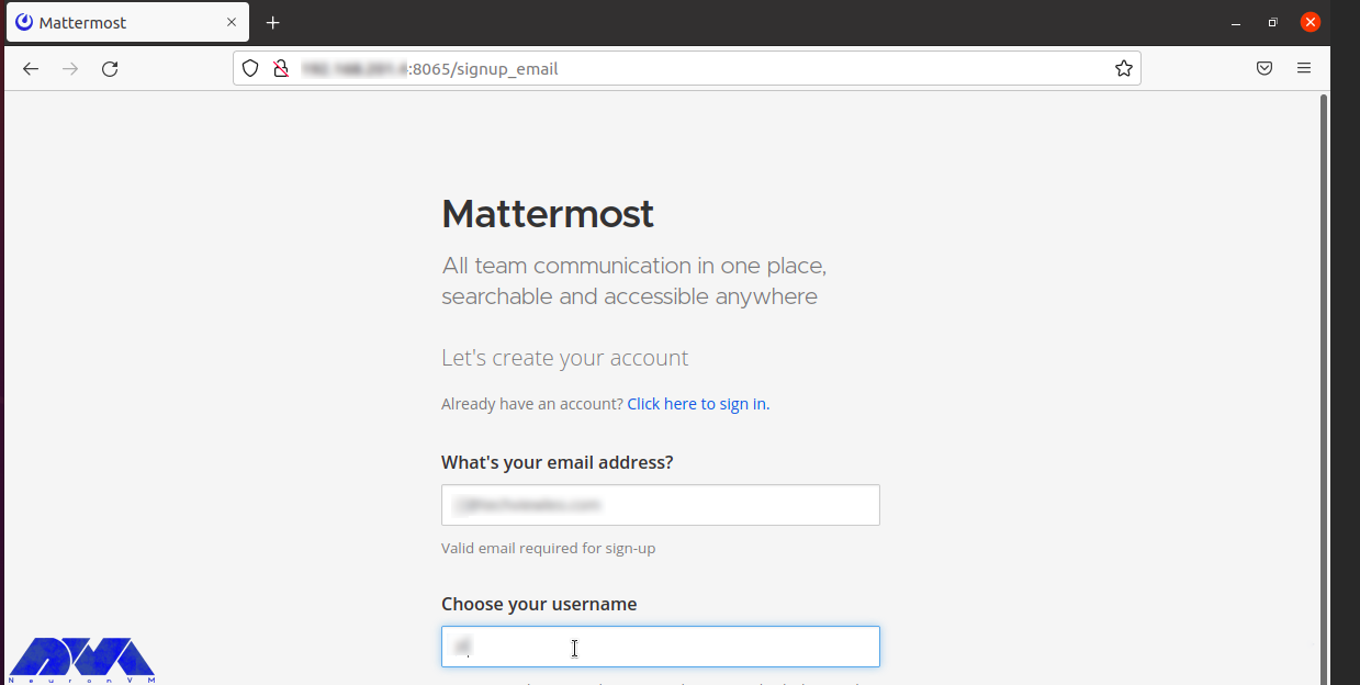 how to access mattermost