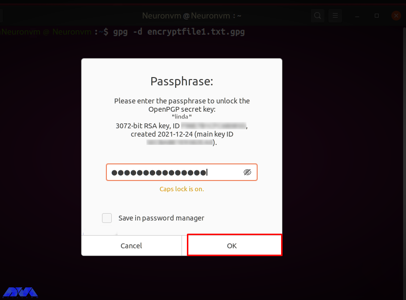 Encrypt and Decrypt with PGP on Ubuntu
