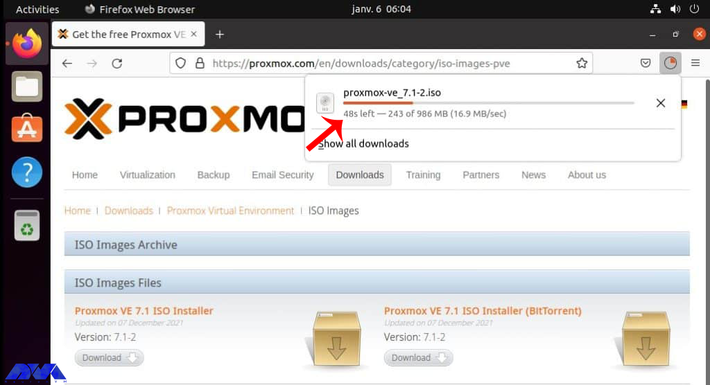 Creating a Virtual Machine to host Proxmox