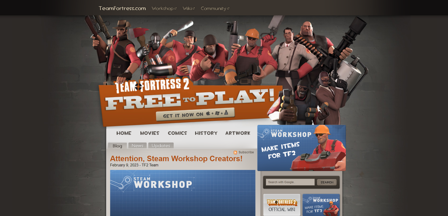 Best Linux Games: Team Fortress 2