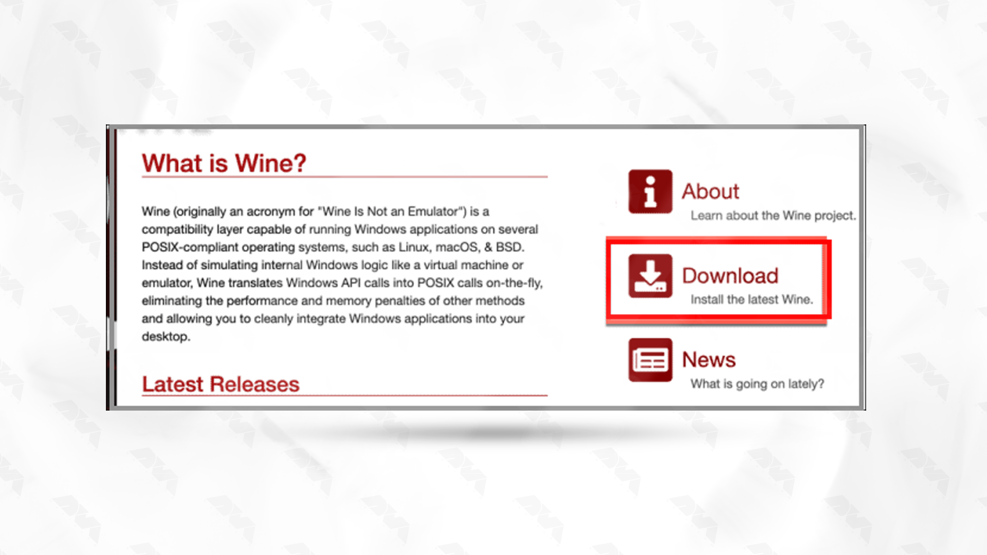 download-wine to install-roblox-linux