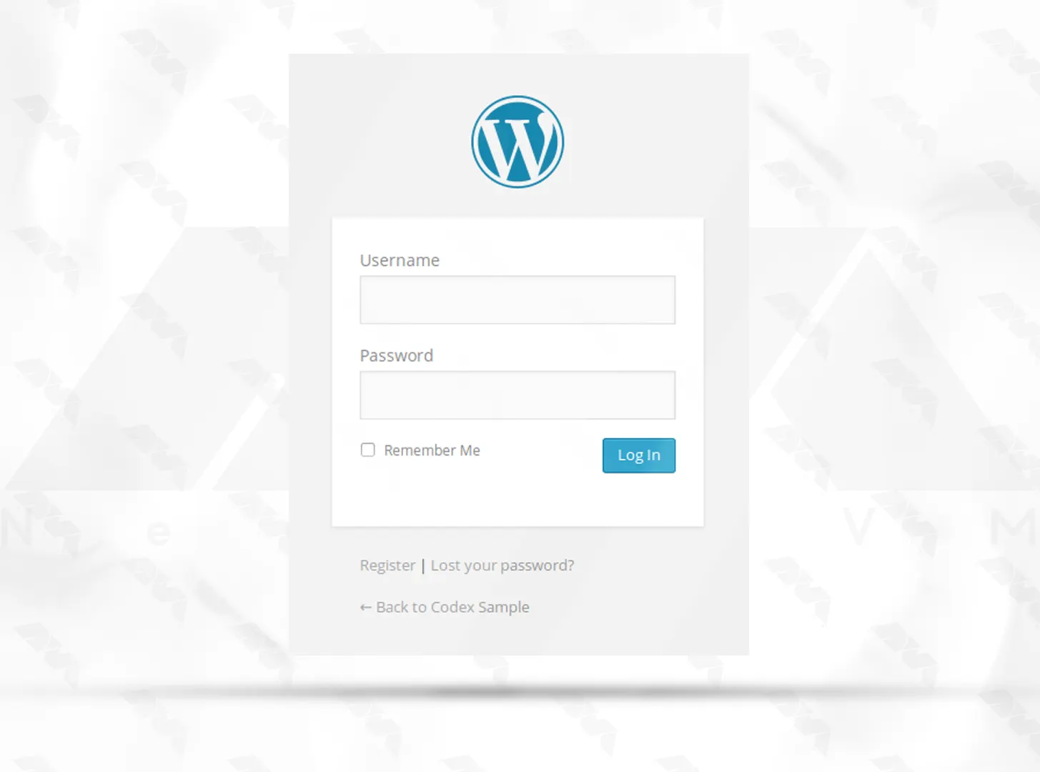 wordpress login page - install WordPress on cPanel