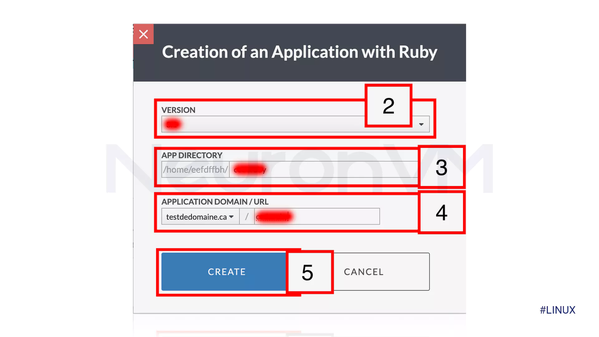 create Ruby app in cPanel by Cloudlinux