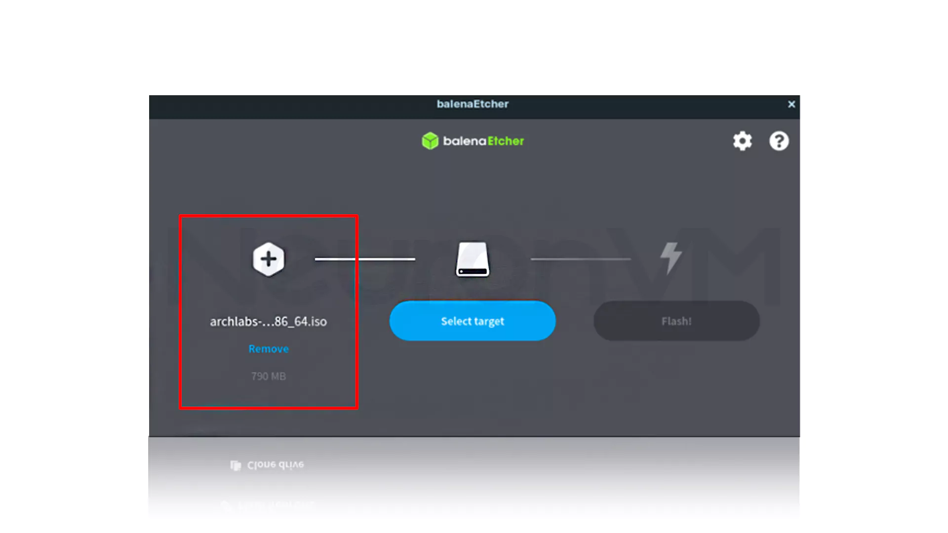 create bootable USB after installing Balenaetcher