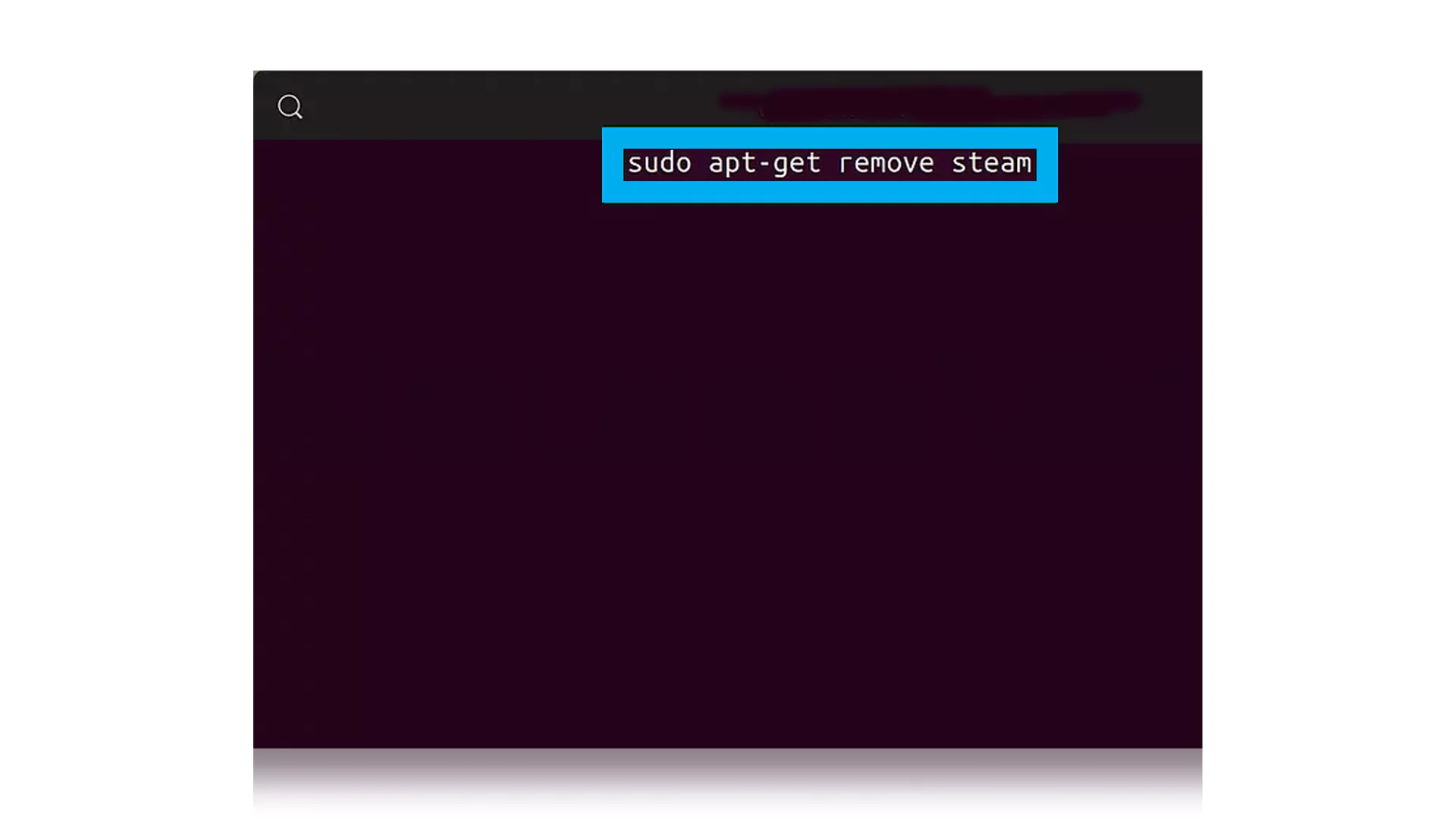 Video steps How to Uninstall Steam Games on Ubuntu: step 2