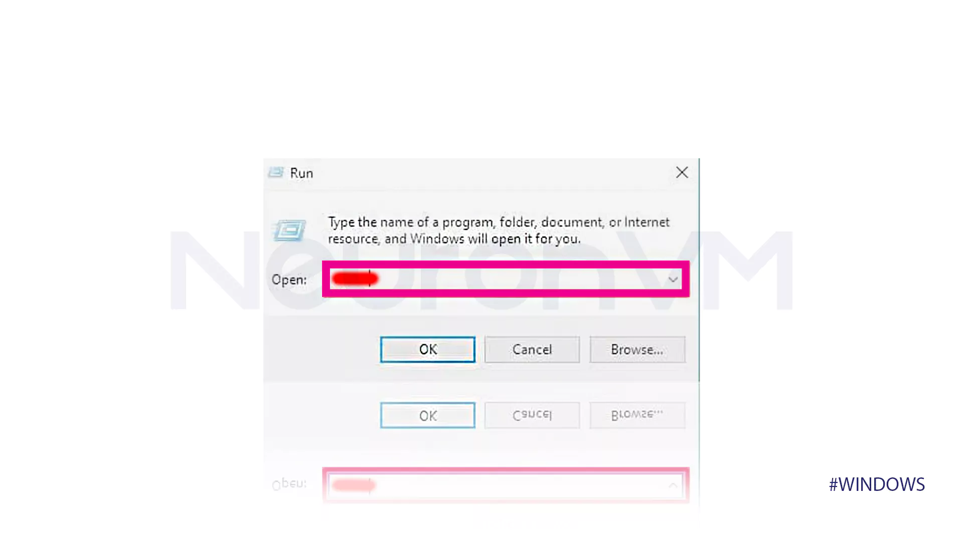 Connecting to a VPS in Windows 11 using the Win+R keys