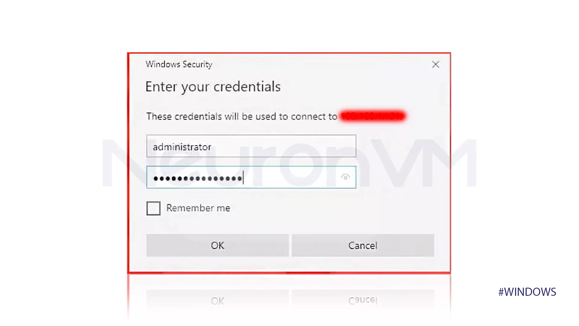 Connecting to a VPS in Windows 11 using the Start Menu