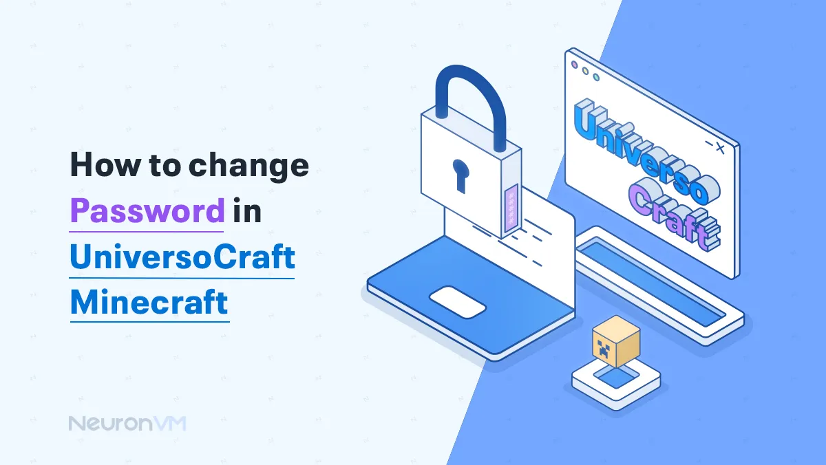 How to Change Password in UniversoCraft Minecraft