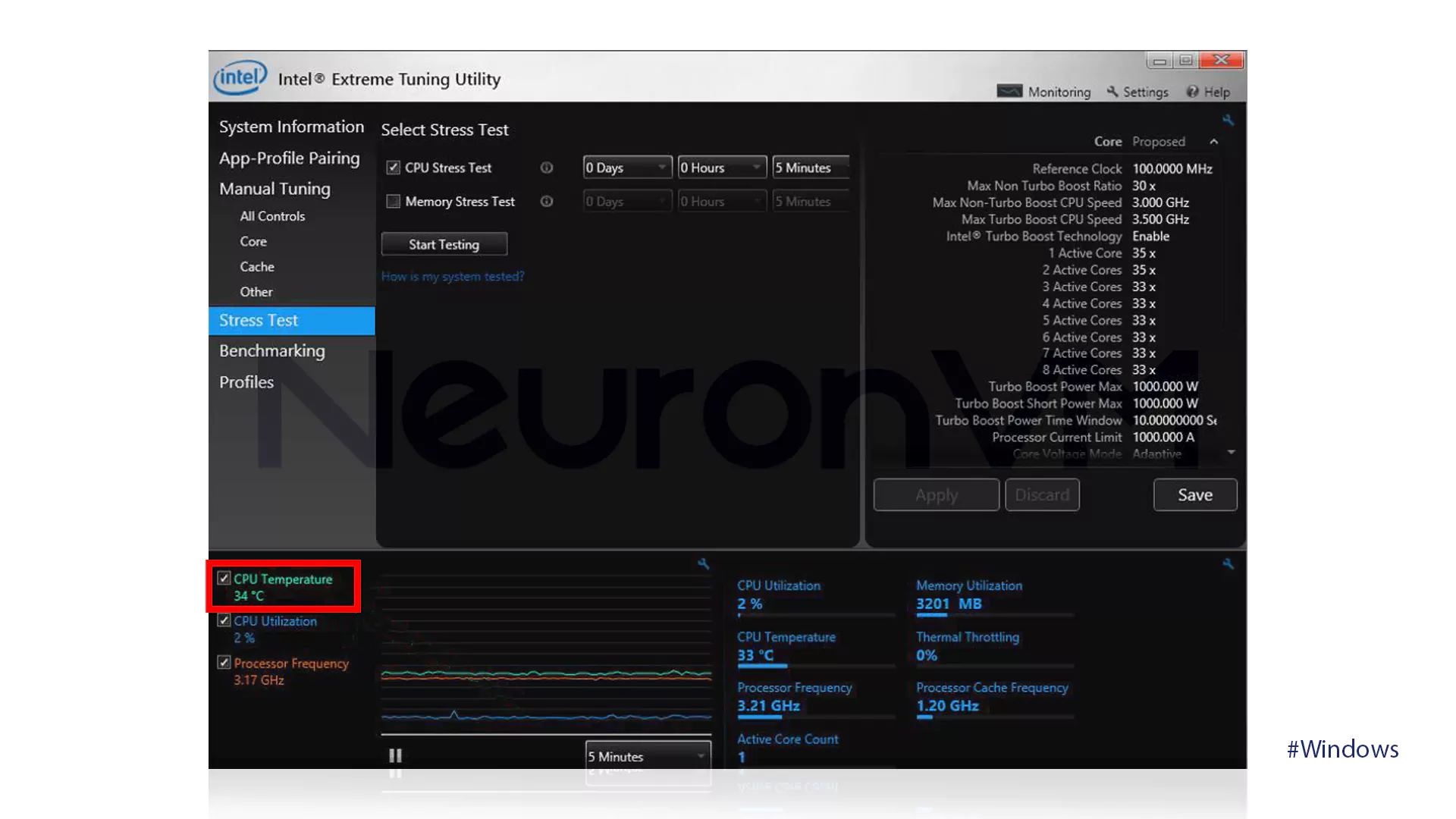 Checkin the CPU Temp on Windows 11​ - 13