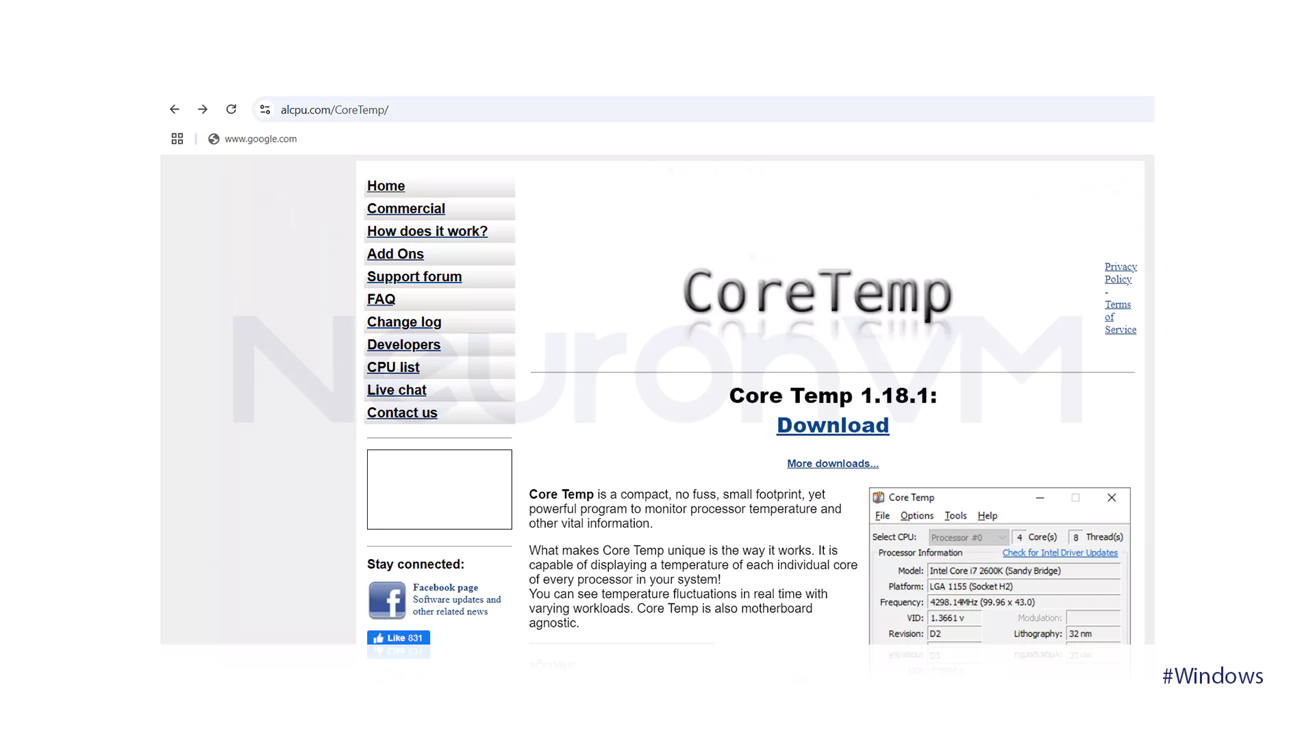 Checkin the CPU Temp on Windows 11​ - 5