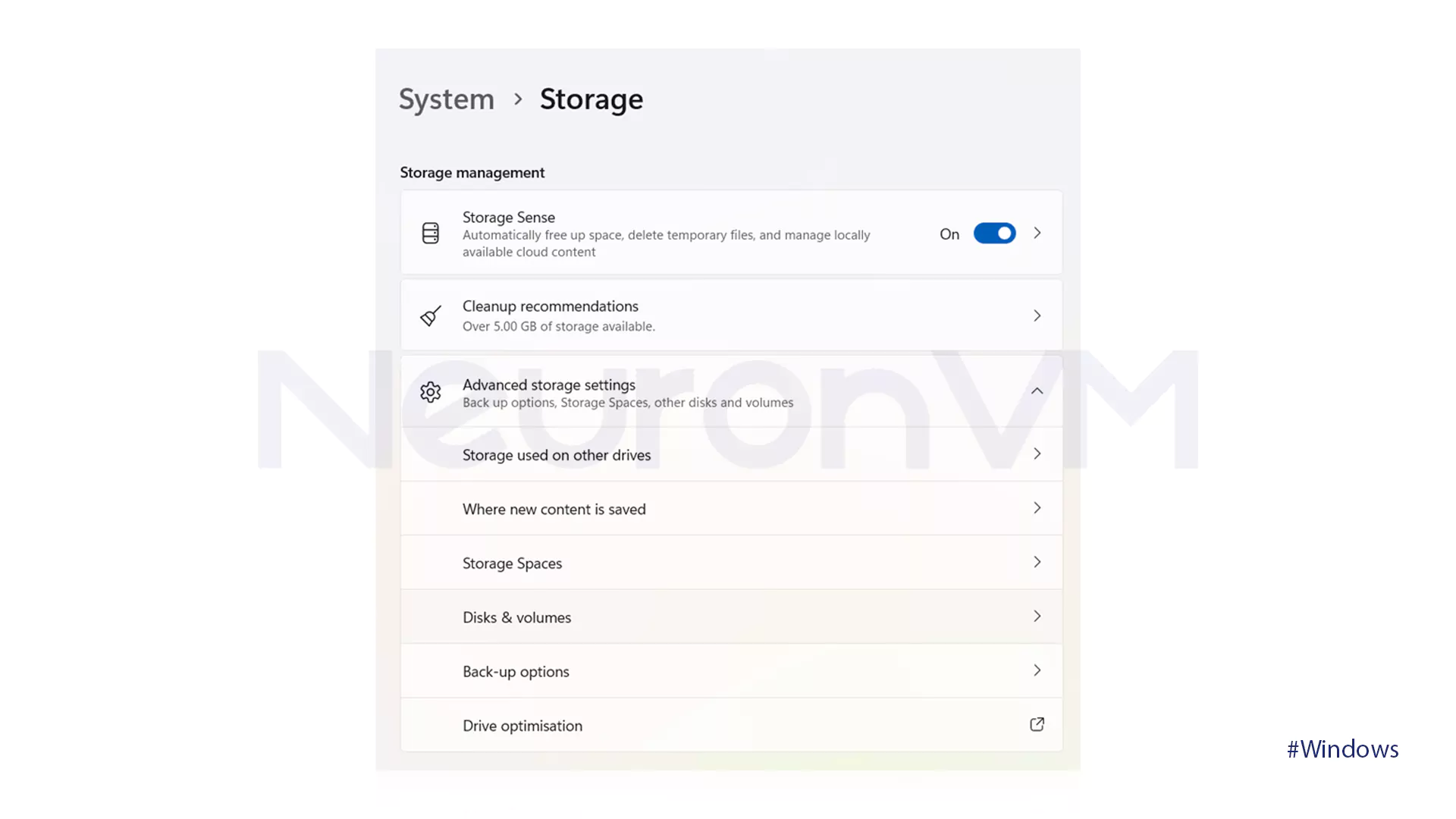 Create Partition in Windows 11​ using Settings Apps- Part 1