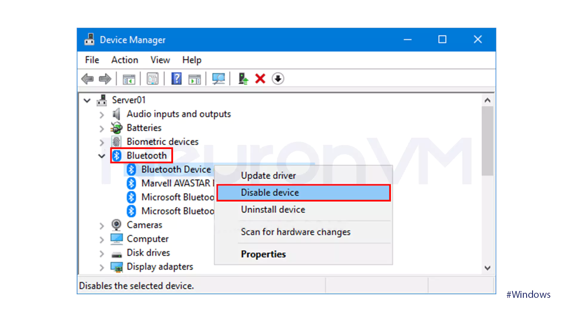 Enable Bluetooth on Windows using Device Manager-3