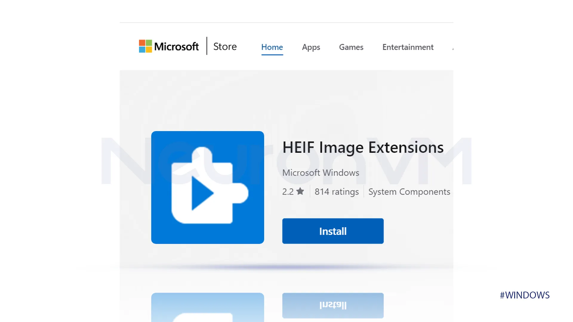 download HEIC Image Extensions application