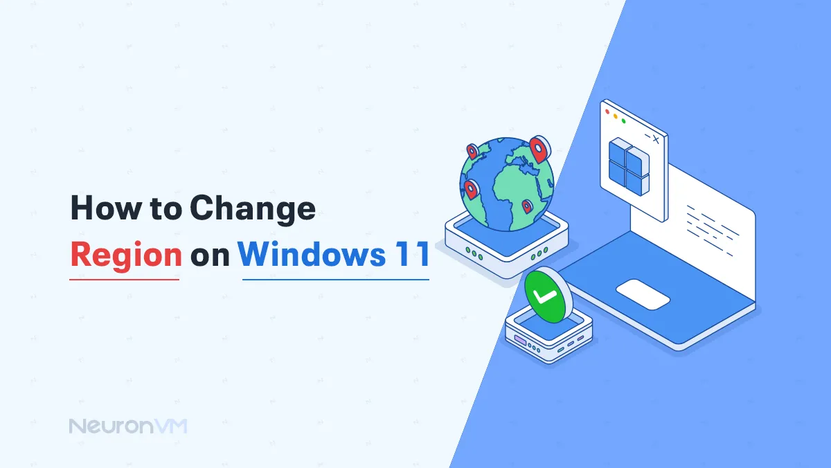 How to change Region on Windows 11​