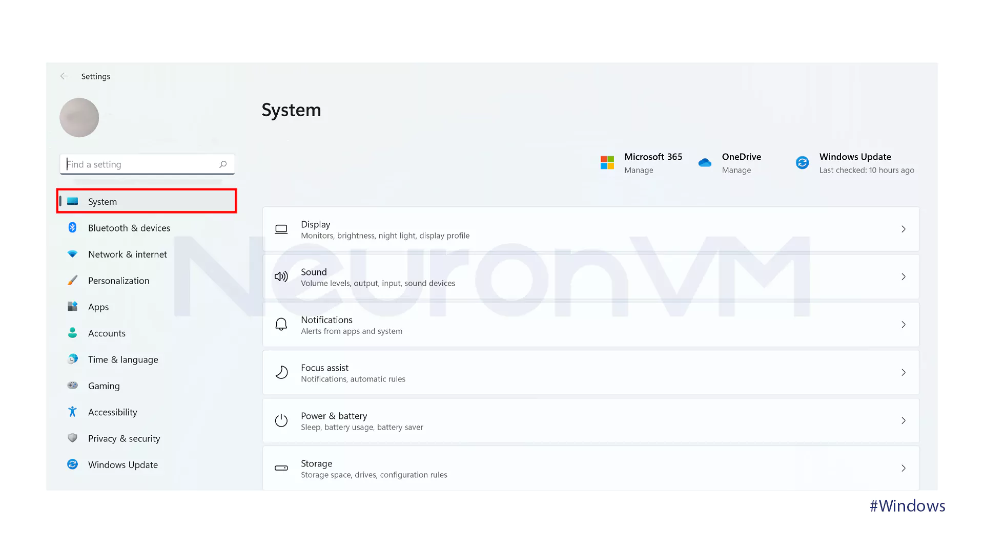 Clear Cache Files in System Settings - 1