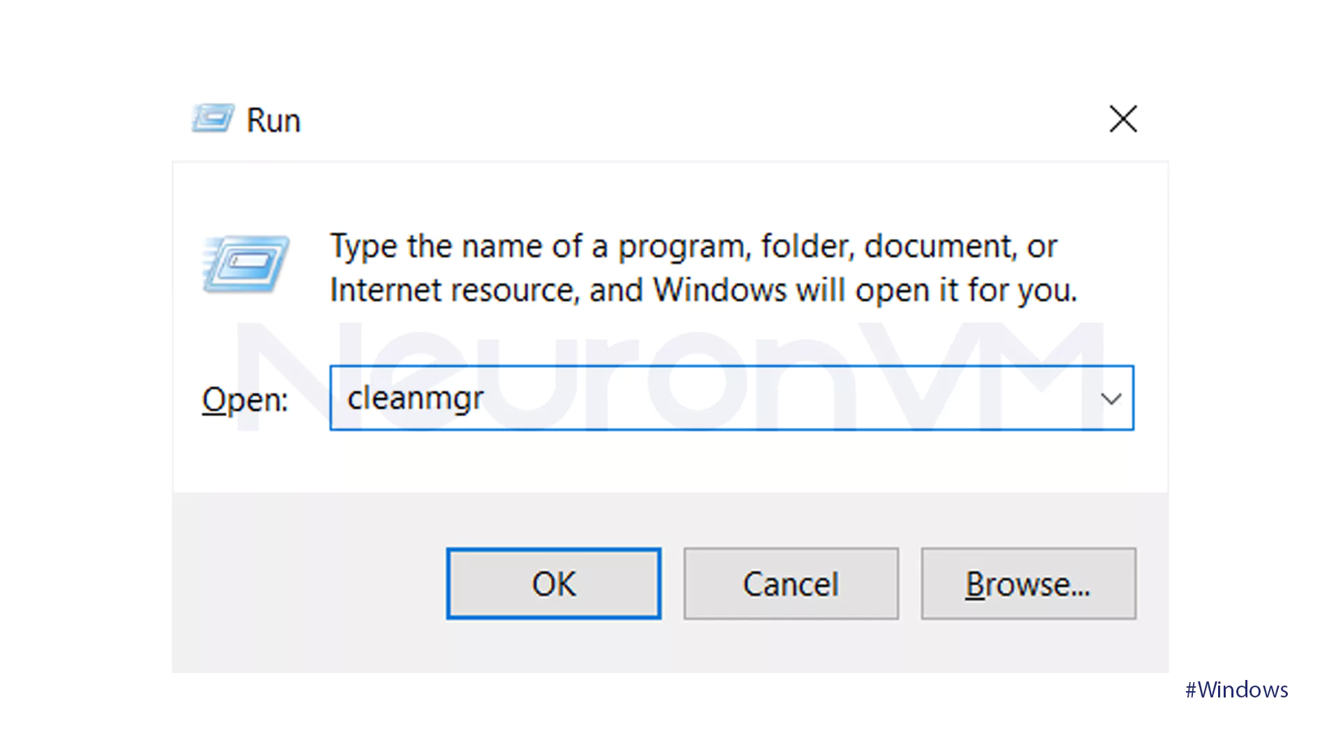 Clear Cache Files with Disk Cleanup - 1