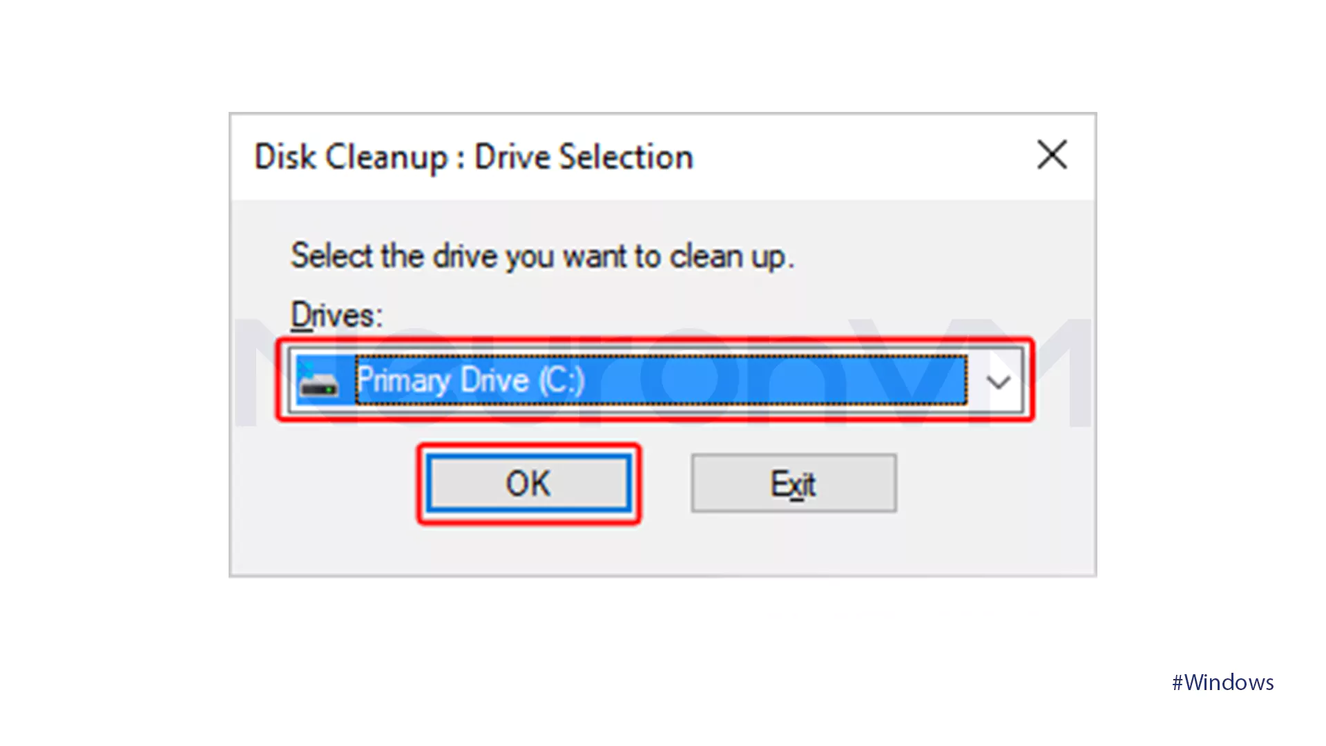 Clear Cache Files with Disk Cleanup - 2