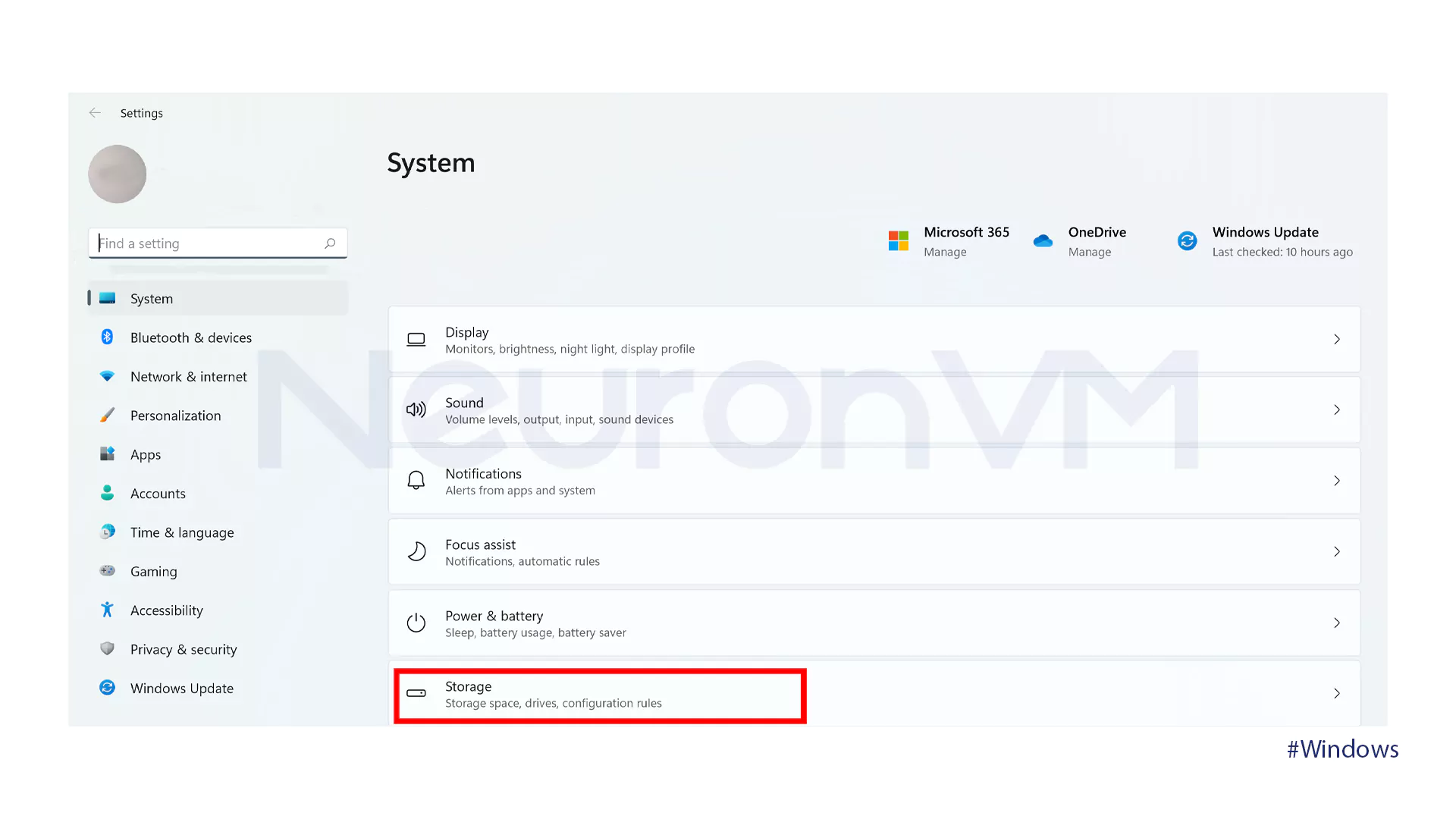 Clear Cache Files in System Settings - 2