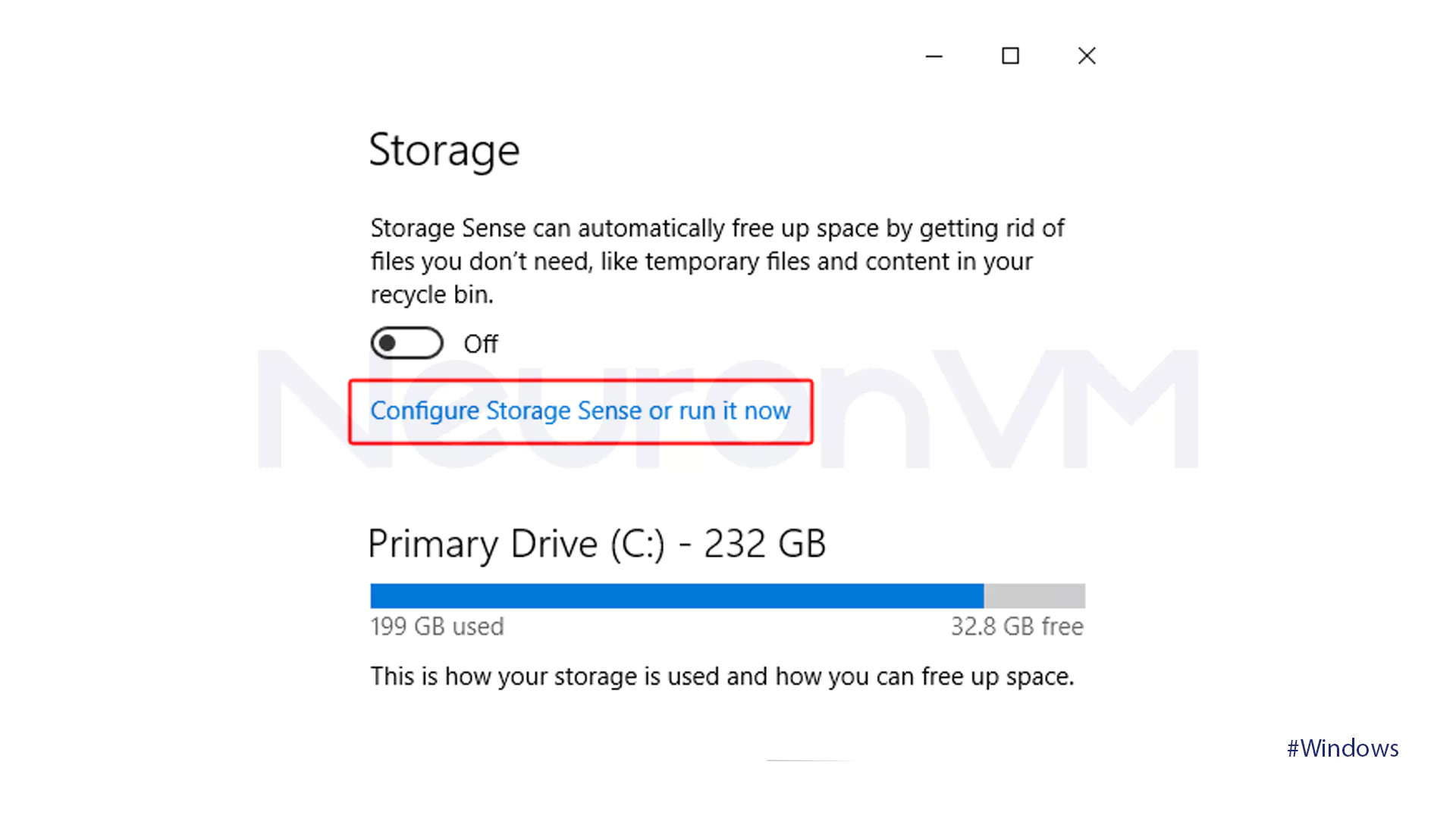 Clear Cache Files in System Settings(Windows 10) - 3