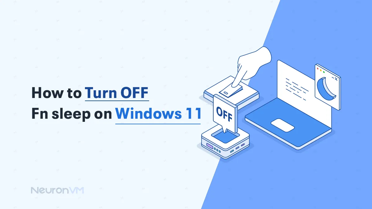 How to turn off FN sleep on Windows 11​