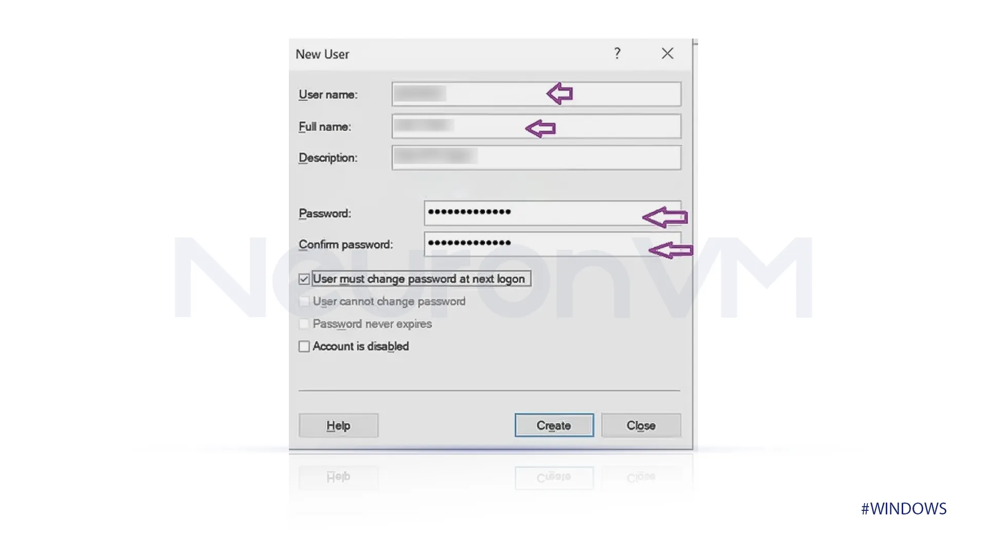 fill the required fields with the needed information 