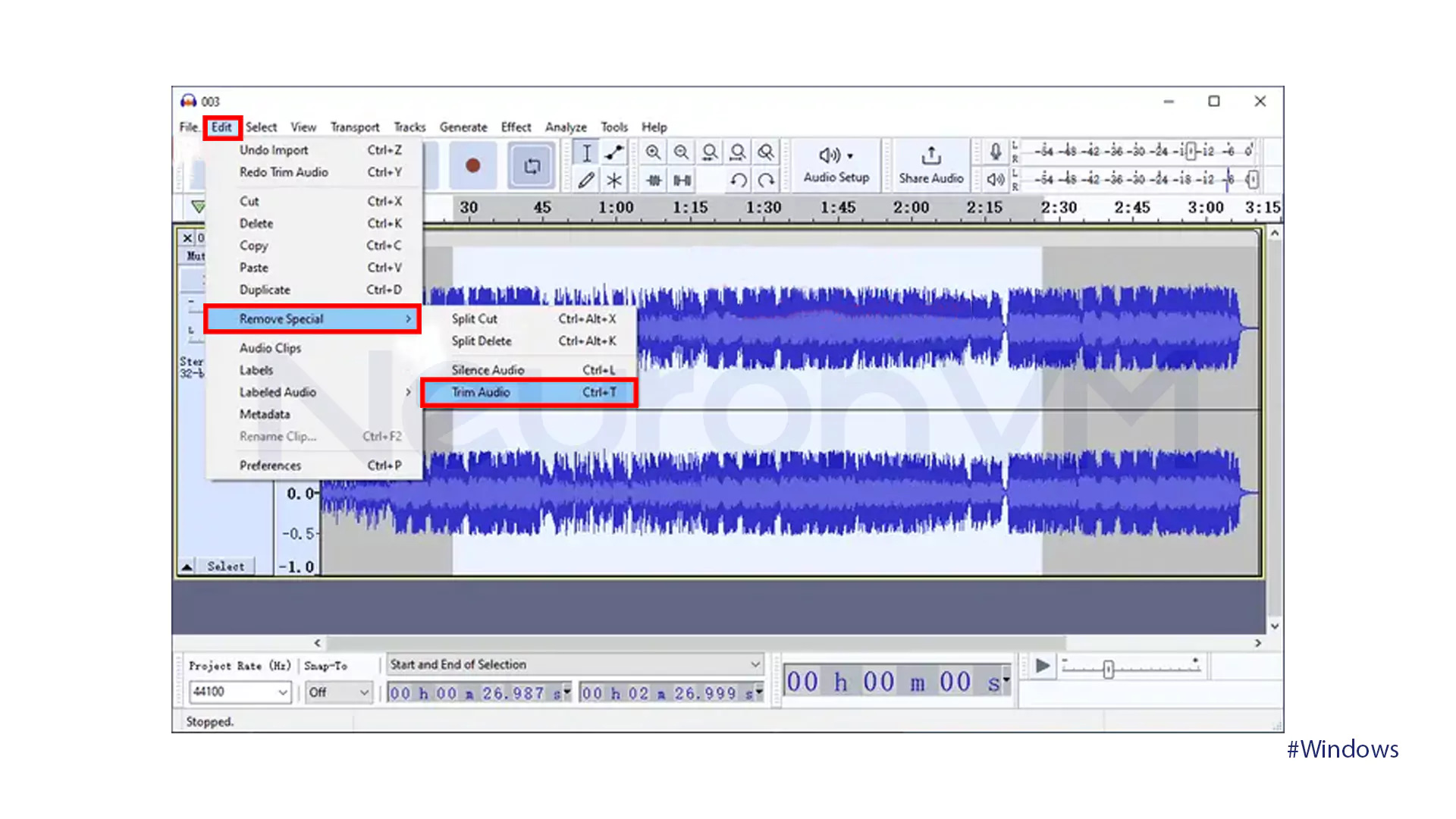 Split MP3 Files into Parts on Windows 11​ with Audacity - 1