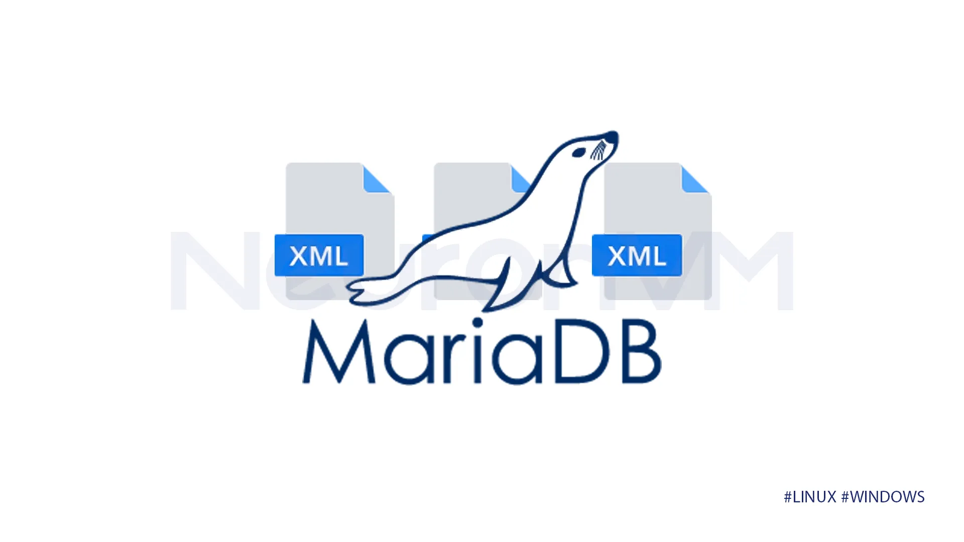 How to Import XML into MariaDB SQL server