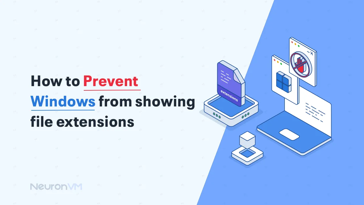 How to Hide File Extensions in Windows