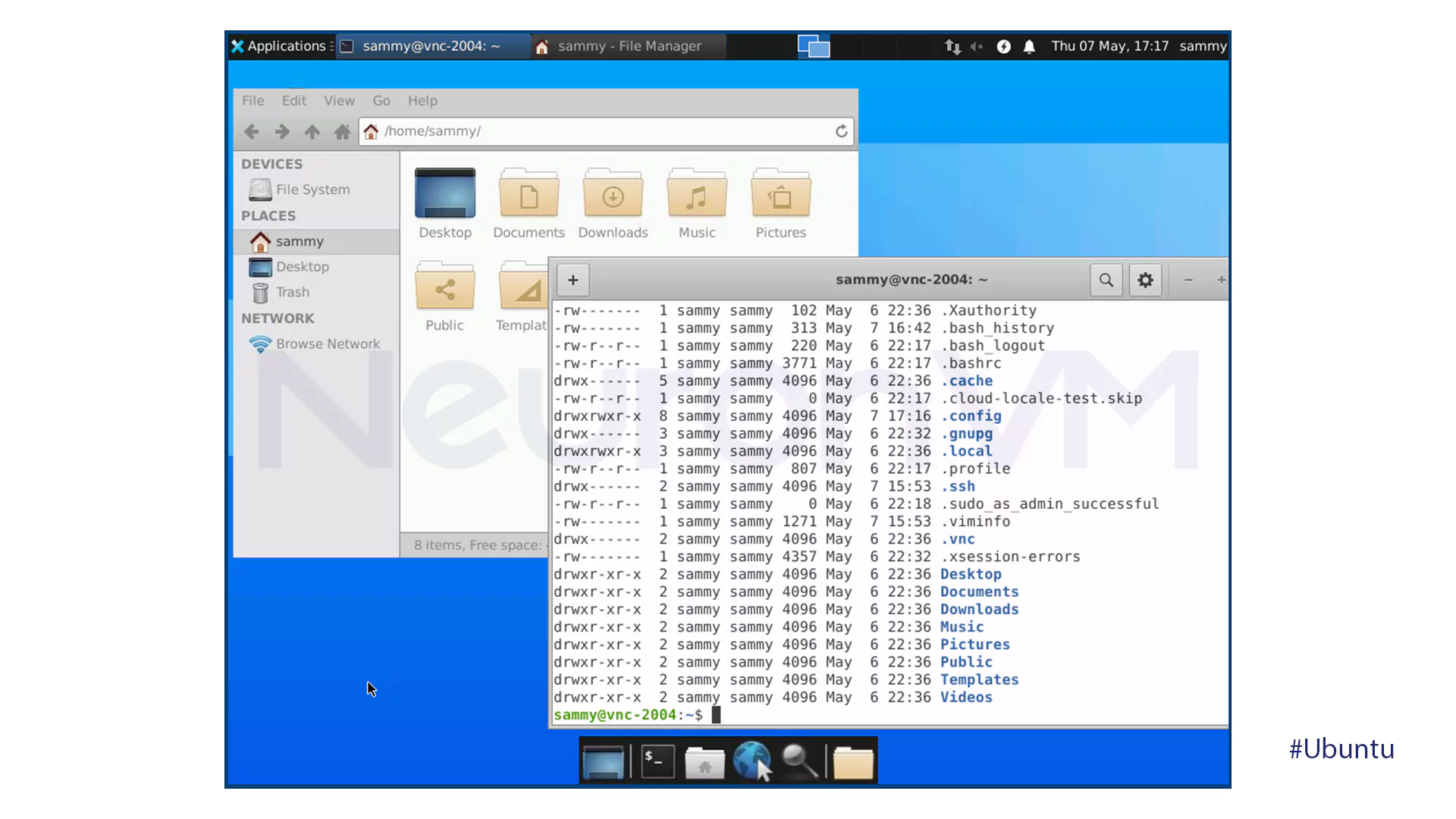 secure VNC session - 4
