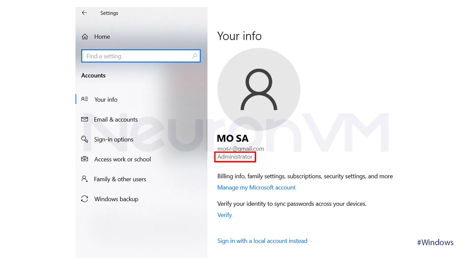 check or change your user account type to Set Admin Permissions - 3