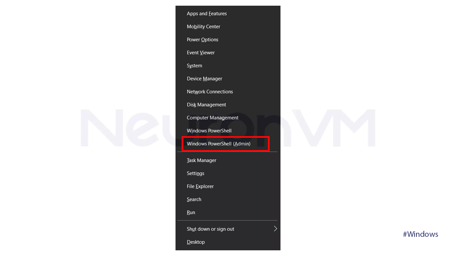 Set Admin Permissions using Windows PowerShell - 1