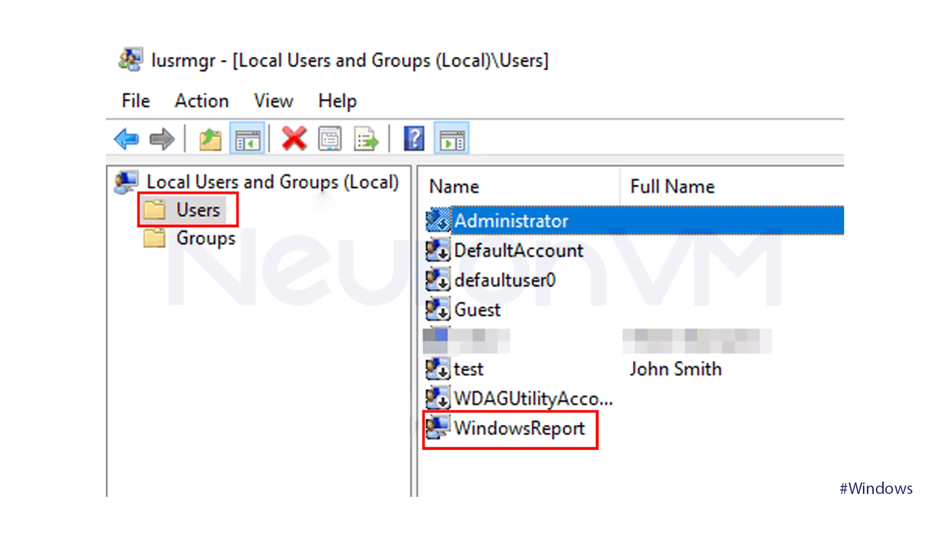 Set Admin permissions using Local Users - 2