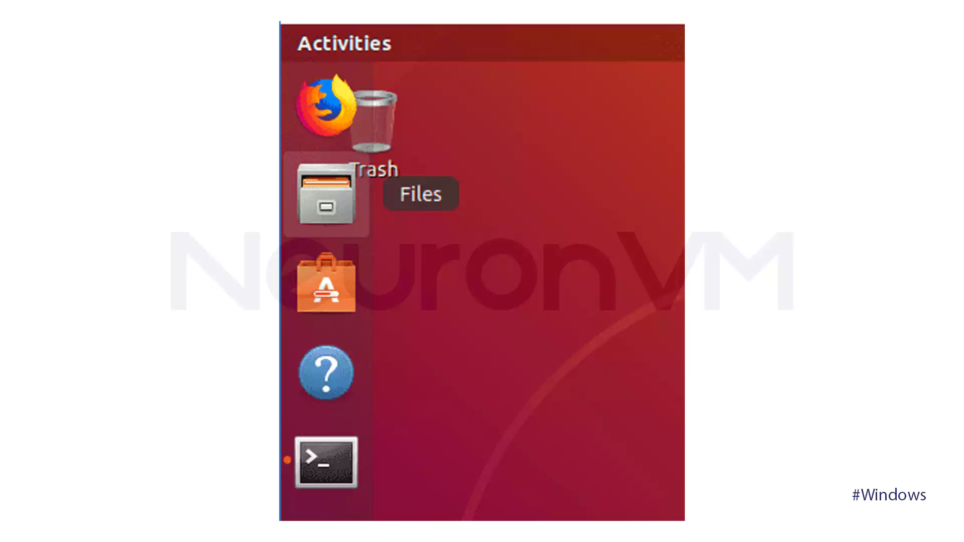 From Your Ubuntu Open The File Browser - Transfer via Shared Network Folders